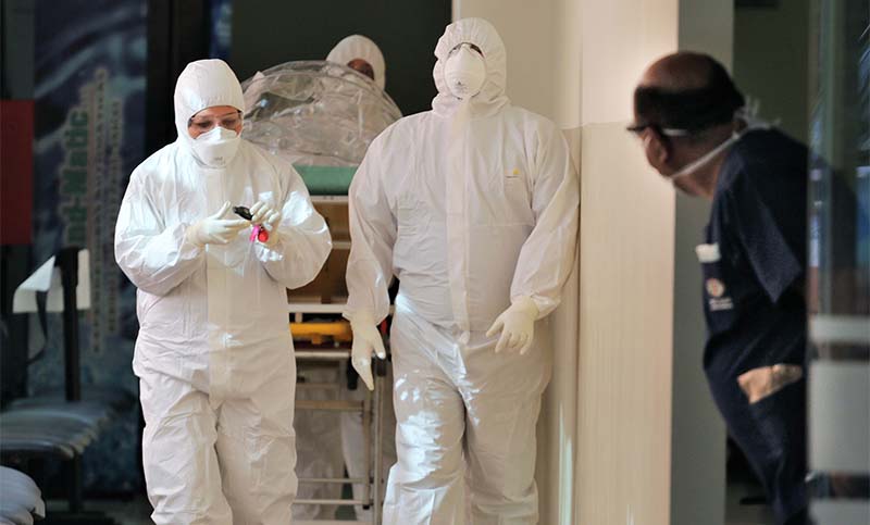 Diez muertos y récord de 316 contagios nuevos de Covid-19 en Argentina