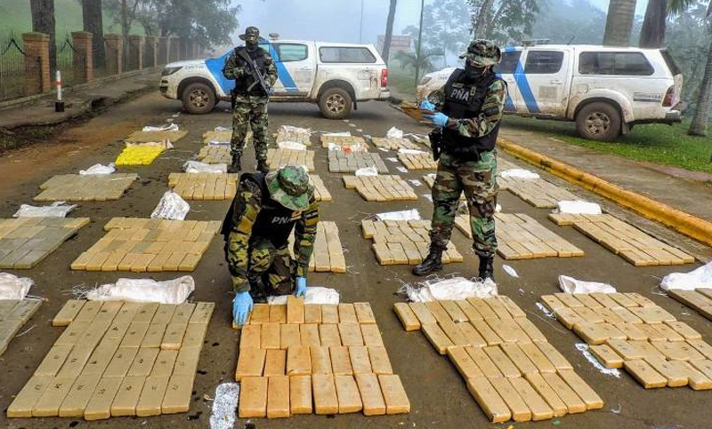 Prefectura Naval incautó más de una tonelada de marihuana