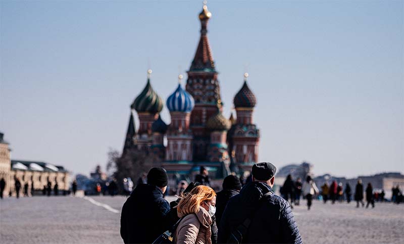 Los contagios en Rusia pegan un salto y registran 10.000 nuevos casos de coronavirus en 24 horas