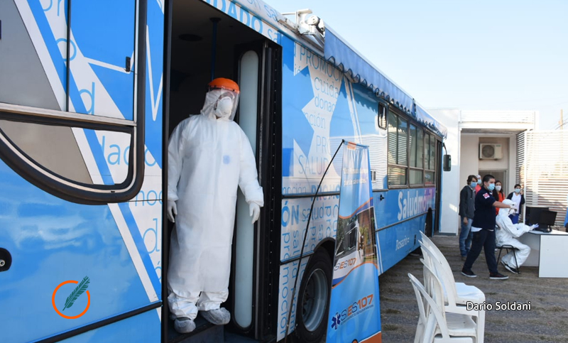 Comenzaron los testeos masivos en los barrios para detección de coronavirus