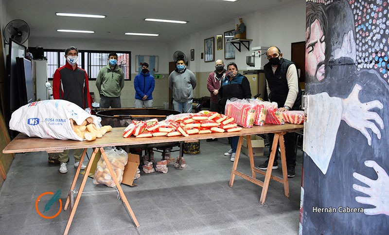 Contención espiritual y social desde la parroquia María Madre de Dios en barrio La Lata