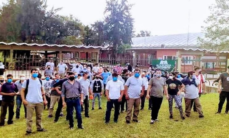 Continua el paro de trabajadores de la Algodonera Avellaneda, propiedad de Vicentin SAIC 