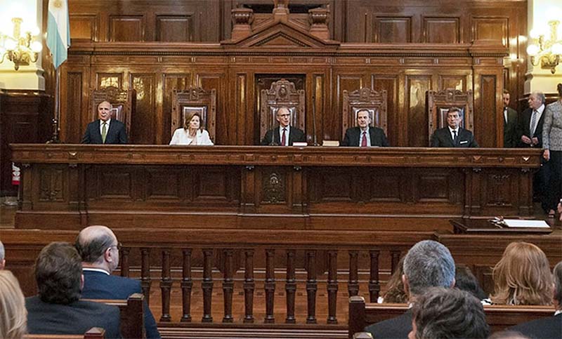 La Corte Suprema extendió la feria judicial extraordinaria hasta el 28 de junio 