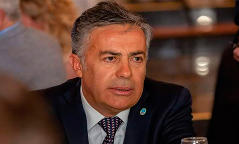 Cornejo aviva fantasmas independentistas y afirma que «Mendoza tiene todo para ser país»