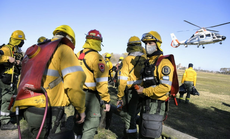 Se realizó un operativo en las islas contra la quema de pastizales