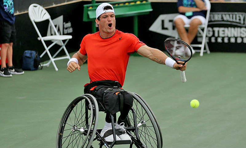 Gustavo Fernández está molesto con la organización del US Open por la cancelación del tenis adaptado