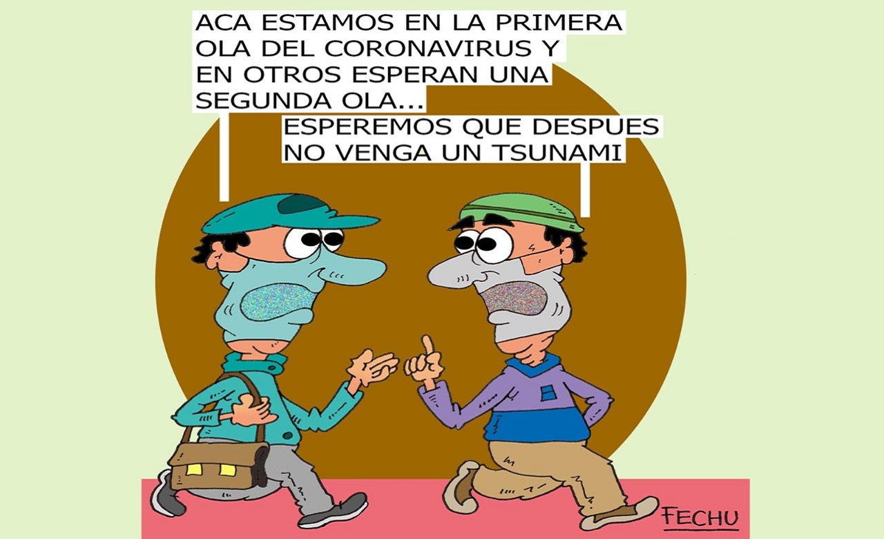 Ola y tsunami