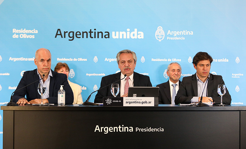 Fernández, Kicillof y Rodríguez Larreta se reunirán mañana para analizar la situación en el AMBA 