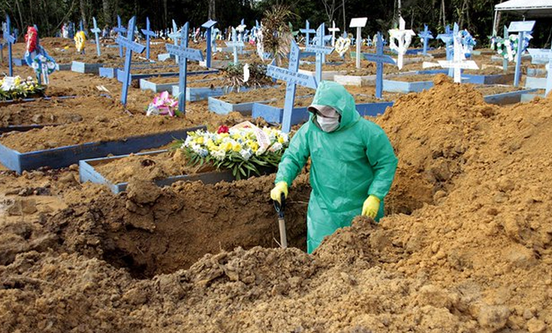 Brasil superó la barrera de 50.000 muertes por coronavirus