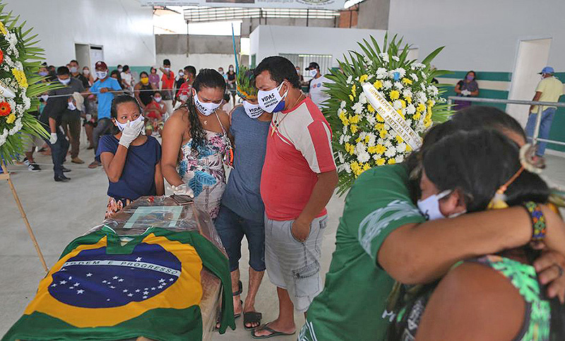 Advierten que las muertes por coronavirus pueden aumentar exponencialmente en Brasil