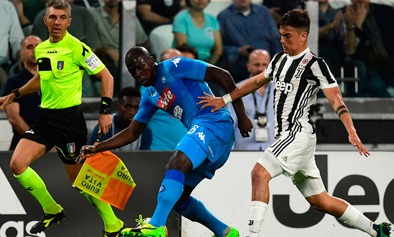 La Juventus enfrenta al Napoli en Copa Italia y Dybala va por su décimo título