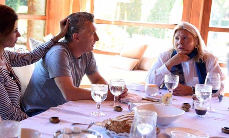 Macri reapareció junto a Carrió y hablaron de “atropellos institucionales”