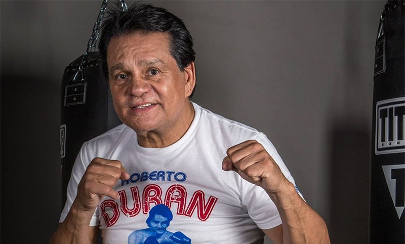 El ex boxeador panameño «Mano de Piedra» Durán dio positivo de coronavirus