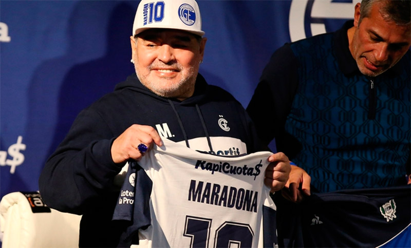 El futuro de Maradona en Gimnasia despierta incertidumbre