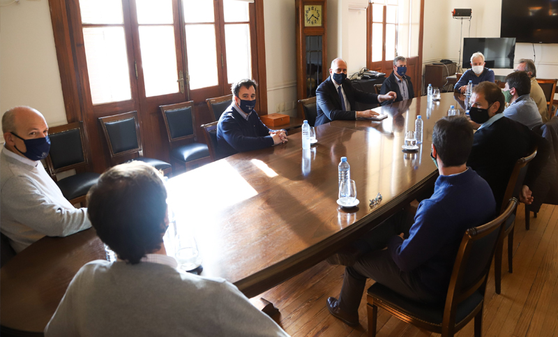 Omar Perotti se reunió con acreedores de Vicentin y gremios