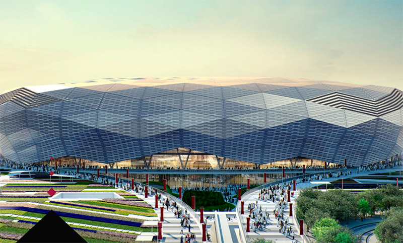 Catar inaugura un estadio con microclima propio para el Mundial 2022