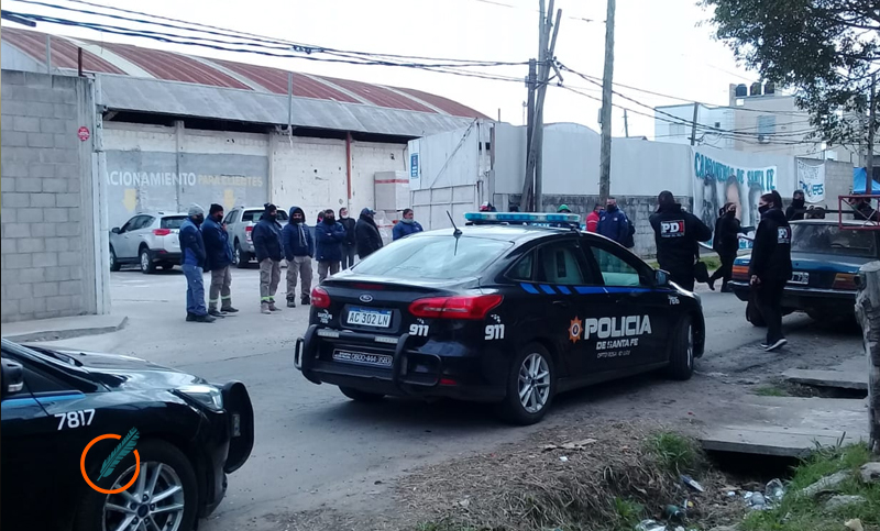 Una decena de trabajadores detenidos tras una protesta en zona sur