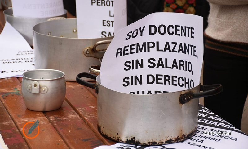 Advierten sobre protestas y «apagones» en Santa Fe por la crítica situación de docentes reemplazantes