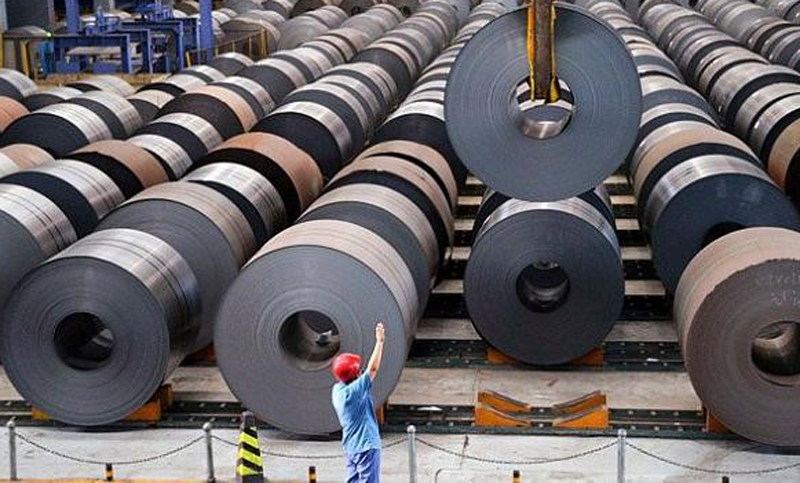 La producción de acero crudo cayó 52,2% interanual en mayo