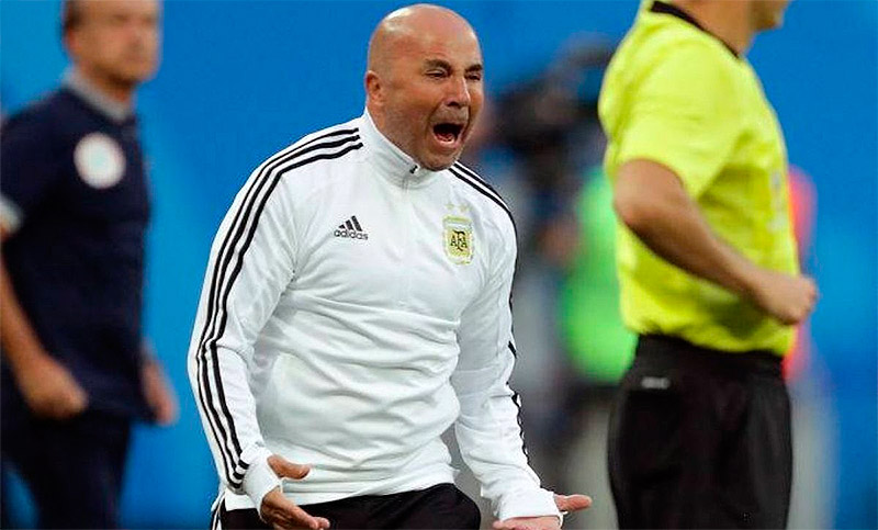 Agüero se burló de Sampaoli por su festejo agónico ante Nigeria