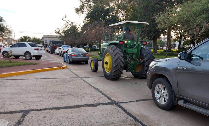 Caravana en Santa Fe en rechazo a la intervención de Vicentin