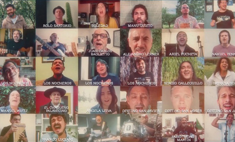 Los Tekis lanzaron una versión de «Tierra Mía» junto a grandes figuras de la música