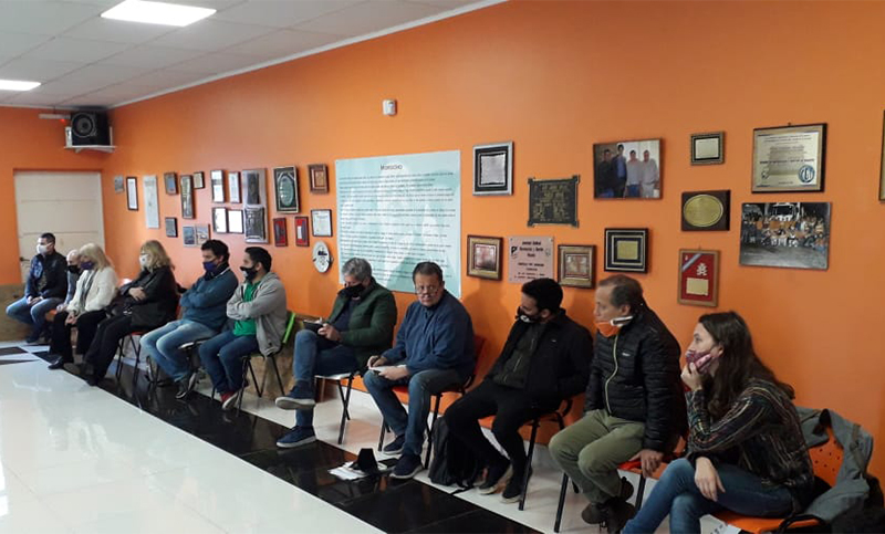 Gremios se reunieron con diputados para expresar su rechazo a la ley de ART