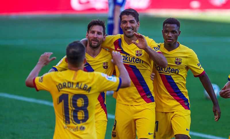 Barcelona goleó y Messi se convirtió por 7ª vez en el «Pichichi» del fútbol español