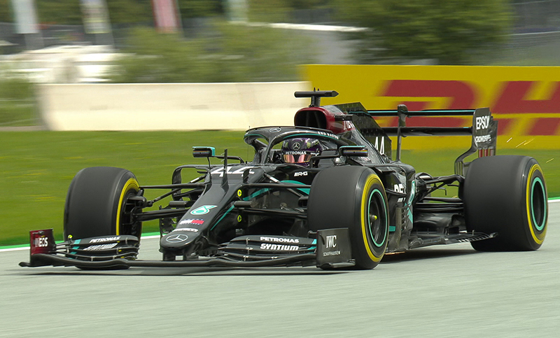 Hamilton lideró los entrenamientos de la Fórmula 1