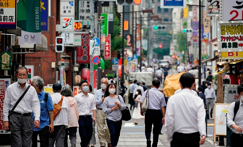 Alarma en Japón ante aumento de contagios y muertos por coronavirus