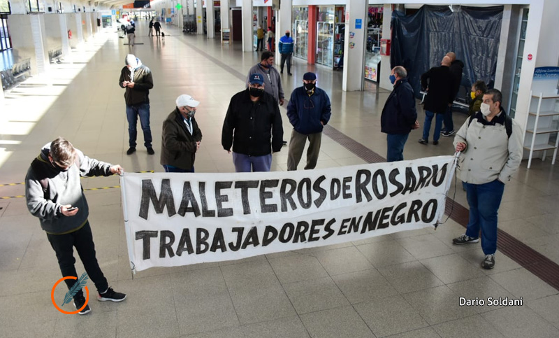 Maleteros en tiempos de pandemia: “Estamos pasando hambre, la palabra es hambre”