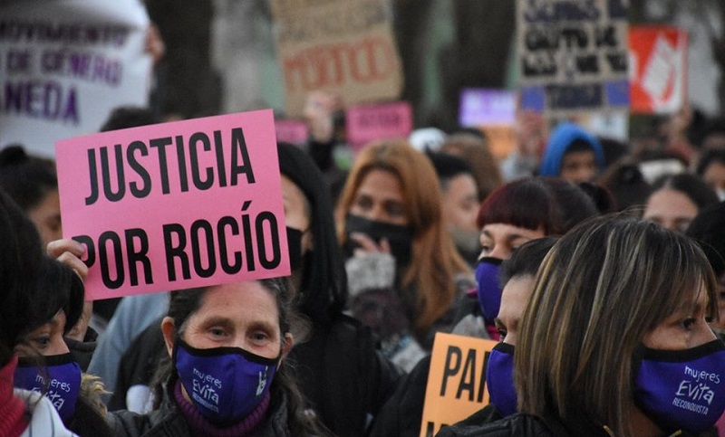 Vecinos de Reconquista marcharon en pedido de justicia por el femicidio de Rocío Vera 