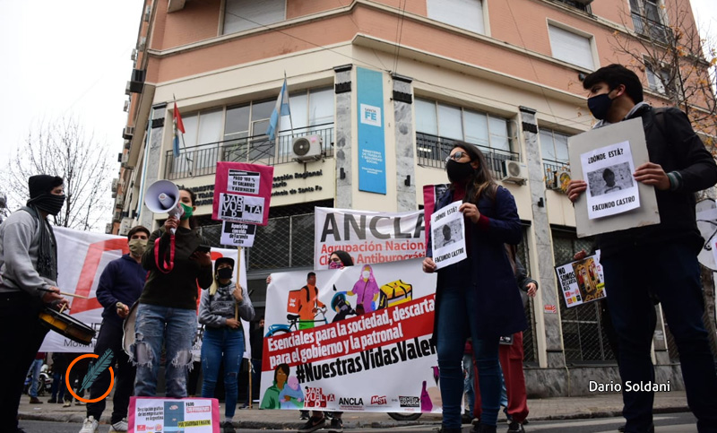 Jornada nacional de lucha de trabajadores precarizados frente al Ministerio de Trabajo