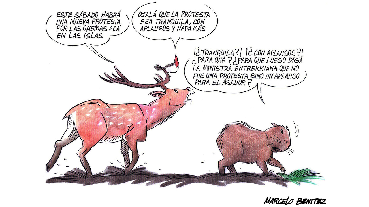 «Protesta por las quemas»