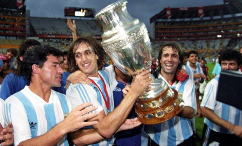 Se cumplen 27 años del último título de la selección argentina mayor