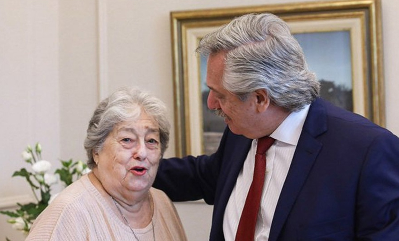 En una carta, Hebe de Bonafini criticó las reuniones de Fernández con empresarios y opositores