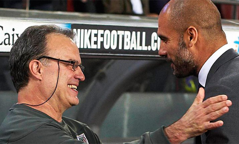 El elogio de Guardiola a Bielsa: «Es muy especial»