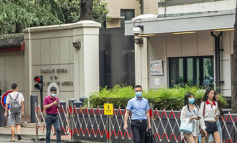China responde a EEUU y le ordena cerrar su consulado en la ciudad de Chengdu