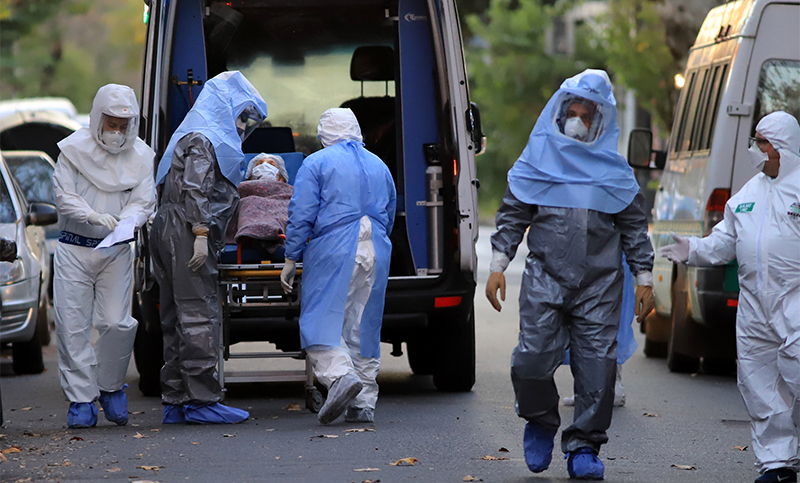 Curva sin techo: 3.663 contagios y 26 muertes de coronavirus este jueves
