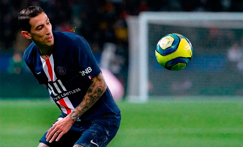 Di María va por un nuevo título con el París Saint-Germain en Francia