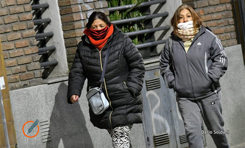«Dentro de Rosario la temperatura estuvo por encima de 0 grados», aclaró el meteorólogo Blotta Stengel