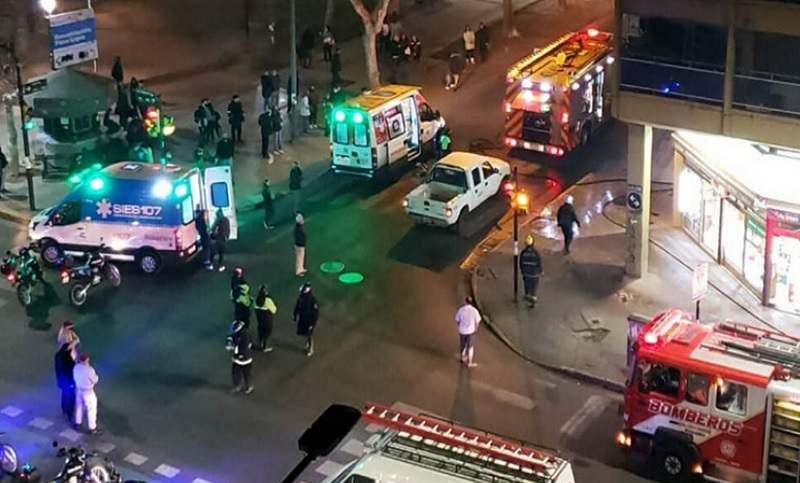 Trágico: dos muertos tras un incendio en pleno centro