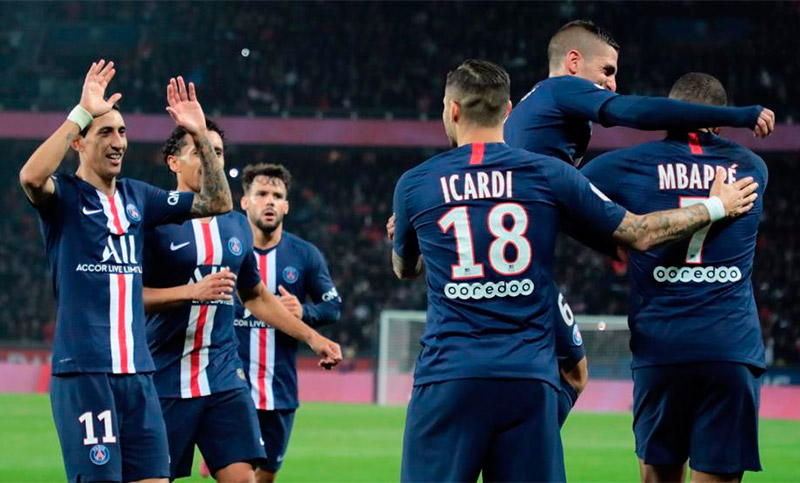 Di María e Icardi buscan un nuevo título con el París Saint-Germain