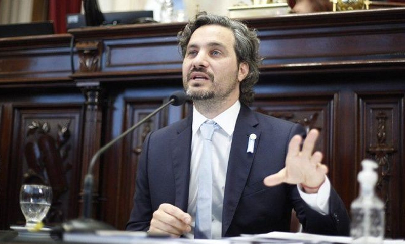 Cafiero da su informe de gestión ante la Cámara de Diputados