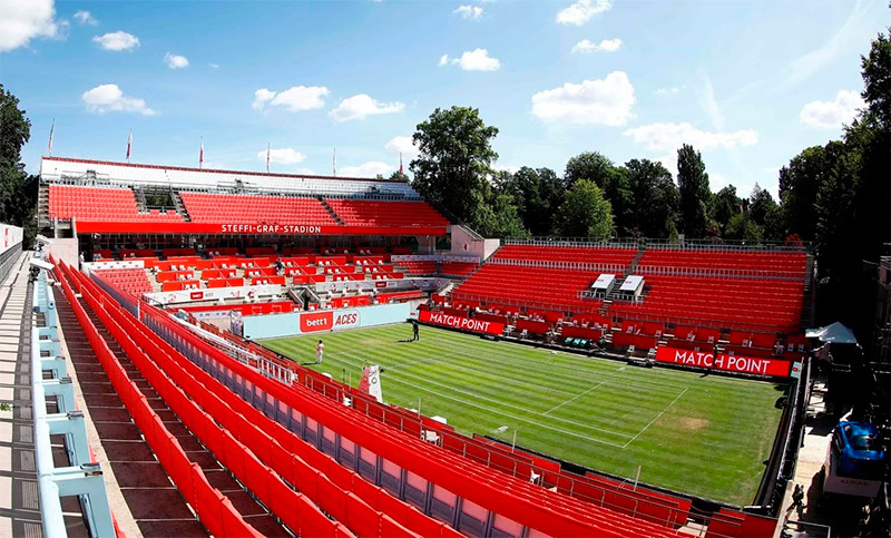 Vuelve el tenis con público en Berlín