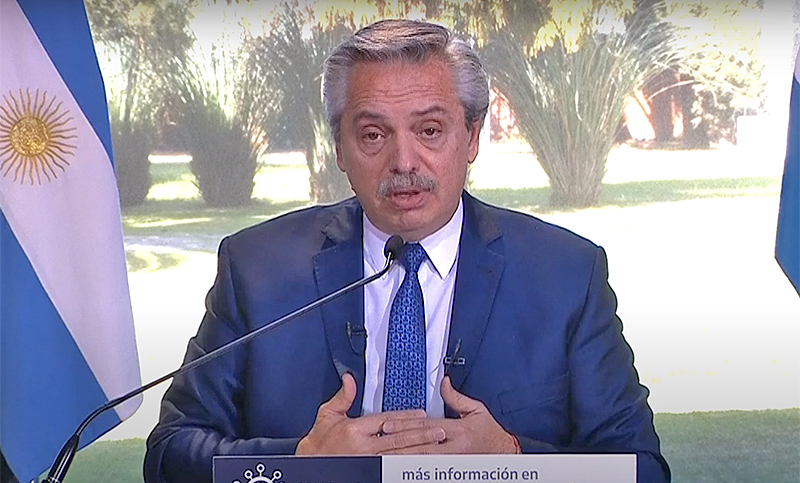 Fernández: «La circulación local del virus hoy alcanza a 14 provincias argentinas»