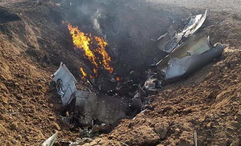 Accidente fatal: se estrelló un avión de la Fuerza Aérea y falleció el piloto