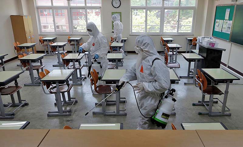 Corea del Sur cierra colegios en Seúl y retoma clases online por el rebrote del coronavirus