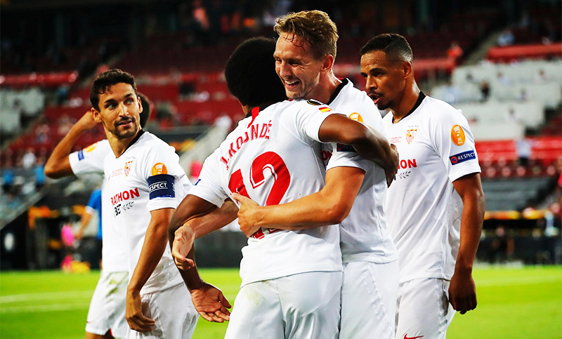 Sevilla venció a Inter y se coronó campeón de la Liga de Europa