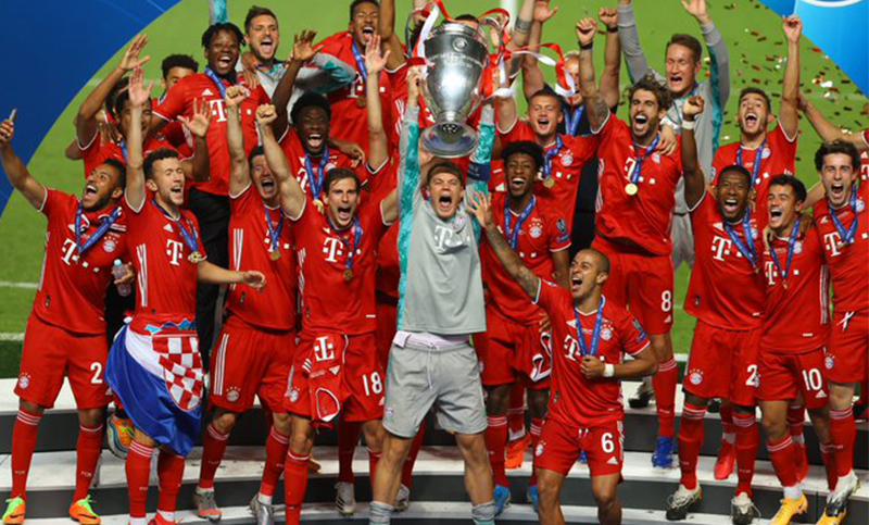 Bayern Múnich venció a PSG y se coronó campeón invicto de la Champions League